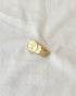 Floral Coin Metal Pen Clip